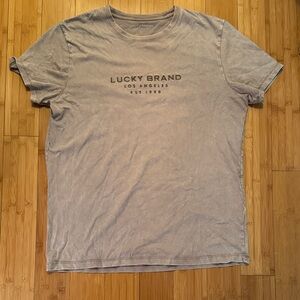 Lucky Brand Men's Charcoal Tee
